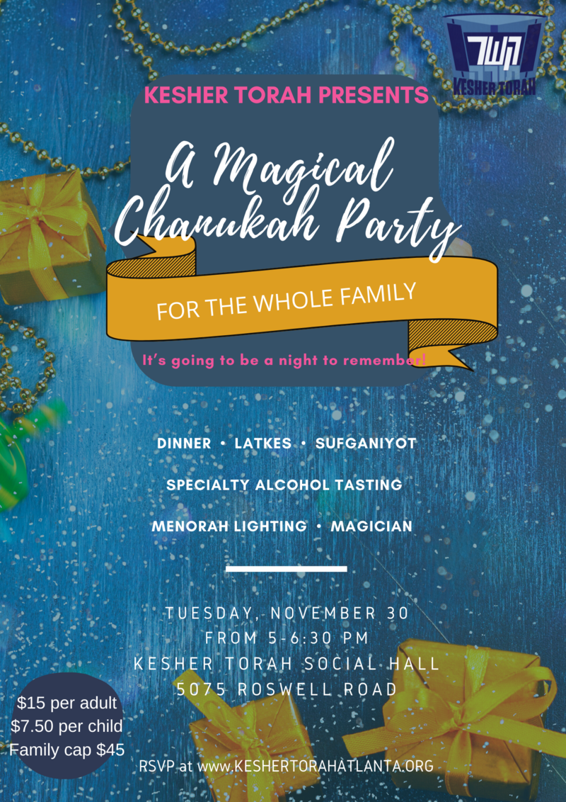 Banner Image for A Magical Chanukah Party