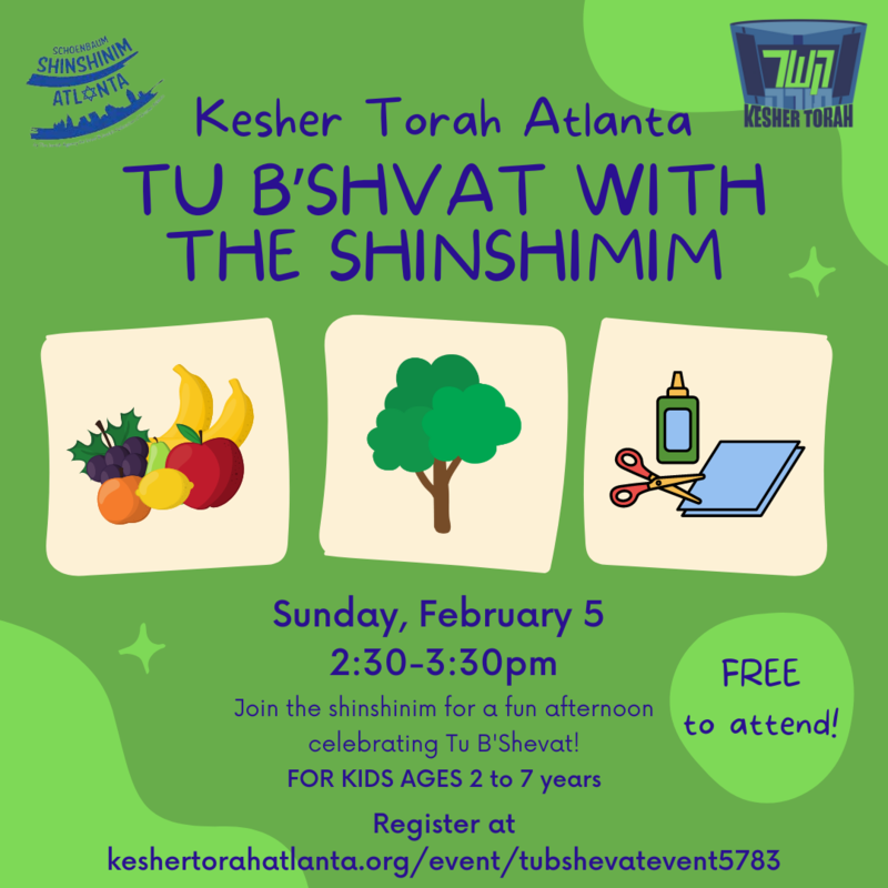 Banner Image for Tu B'Shevat Kids Event with the Shinishinim