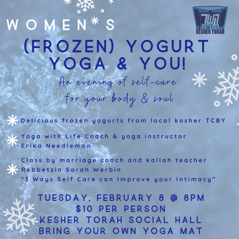 Banner Image for Women's Frozen Yogurt, Yoga and You